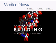 Tablet Screenshot of medicalnews.com